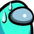Among Us Sweat - Cyan