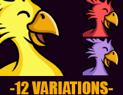 chocobo-jam color variations