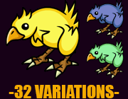chocobo color variations