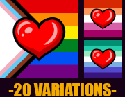 pride-love color variations