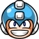 Mega Man Smile - Gemini Laser