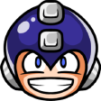 Mega Man Smile - Hard Knuckle
