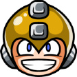 Mega Man Smile - Lightning Bolt