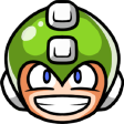 Mega Man Smile - Rain Flush