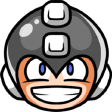 Mega Man Smile - Rolling Cutter