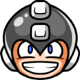 Mega Man Smile - Wheel Cutter