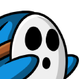 Shy Guy Give - Blue