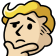 Vault Boy Think
